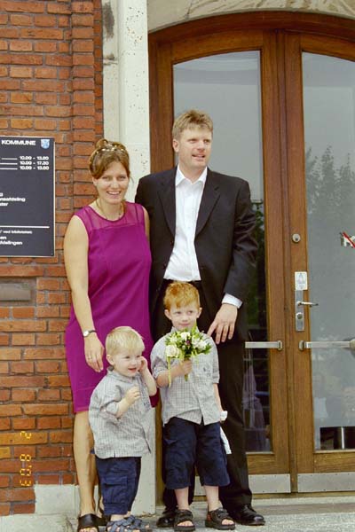 Familien bagefter